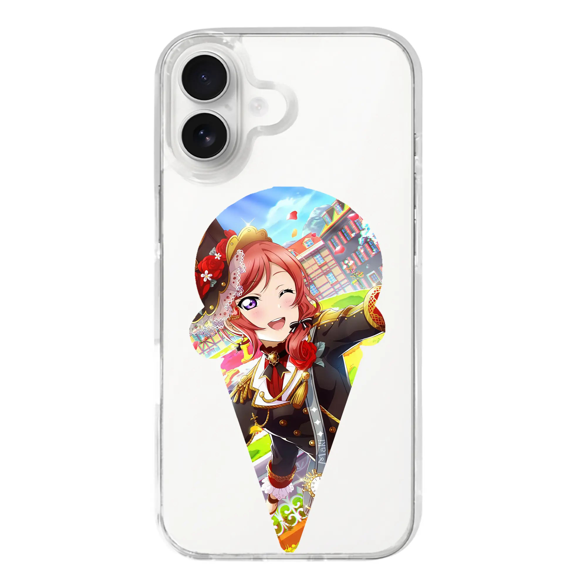 Love Live! グッズ,西木野真姫 - iPhone 17シリーズ 透明スマホケース – 薄型・耐衝撃・精密フィット保護カバー
